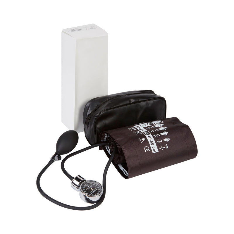 McKesson Lumeon Pocket Aneroid Sphygmomanometer, Large Cuff (Case of 12)