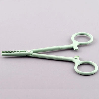 Plastic Hemostatic Forceps - 5-1/4", Straight, BX 100 - 96-2907