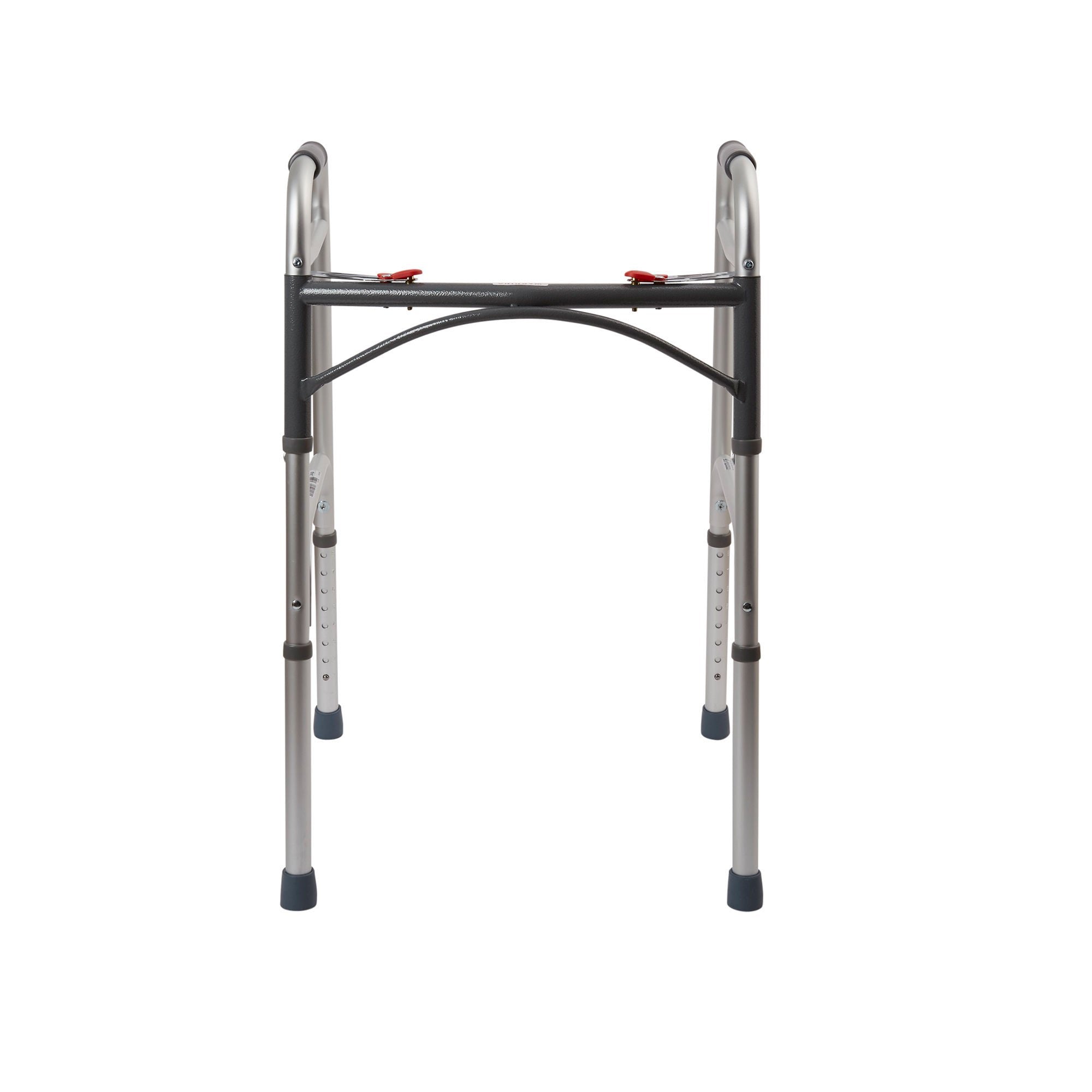 drive Deluxe Aluminum Dual Release Folding Walker, 32 – 39 Inch Height (Each) 