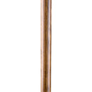 Brazos Traditional Straight Pine Handcrafted Walking Stick, 55-Inch, Brown (Each)