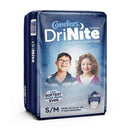 Comfees DriNite Juniors Absorbent Underwear, Small / Medium (Case of 68)