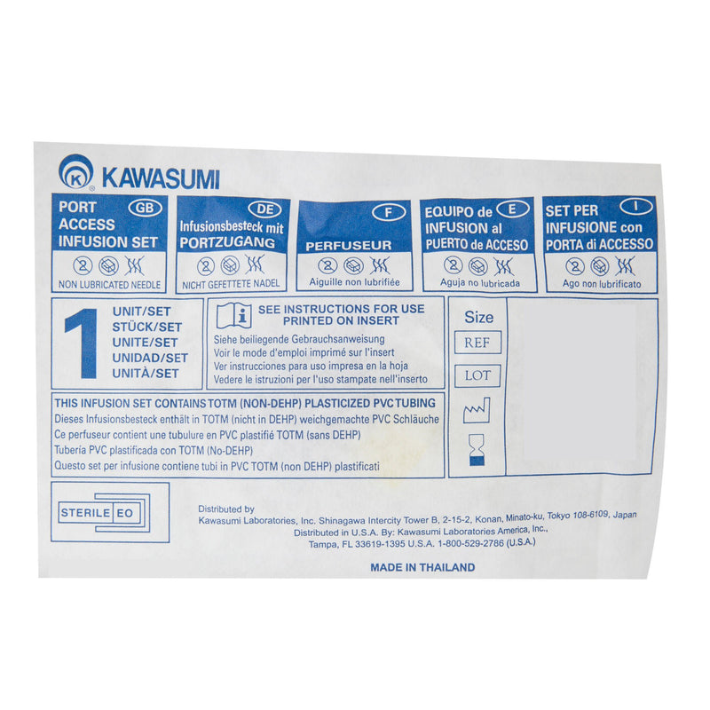 Kawasumi Huber Infusion Set (Case of 100)