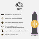 LifeStyles Skyn Elite Nonlatex Lubricated Condoms, Ultra Thin, Ultra Soft (Case of 864)