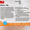 Solventum Corporation 3M Coban LF Self-adherent Closure Cohesive Bandage, 3 Inch x 5 Yard, Tan (24/CS) 