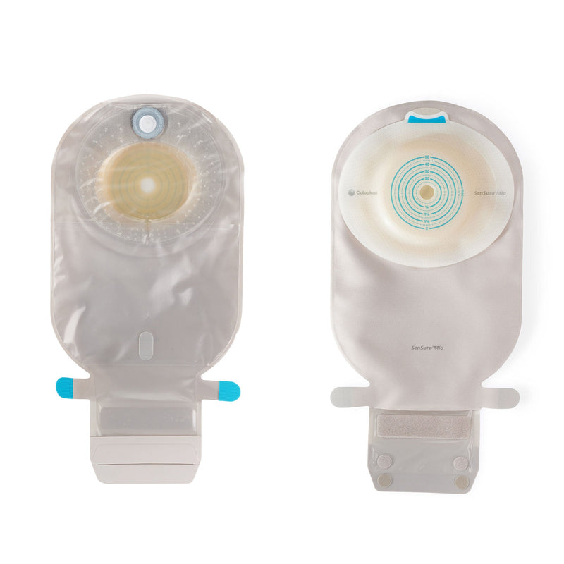 SenSura Mio Convex 1-Piece Transparent Ostomy Pouch, 10 – 50mm Stomas (Box of 10)