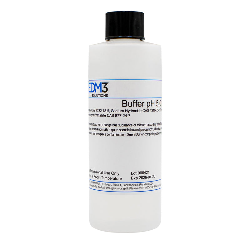 Acid Buffer pH Buffer pH 5.0 4 oz. (Each)
