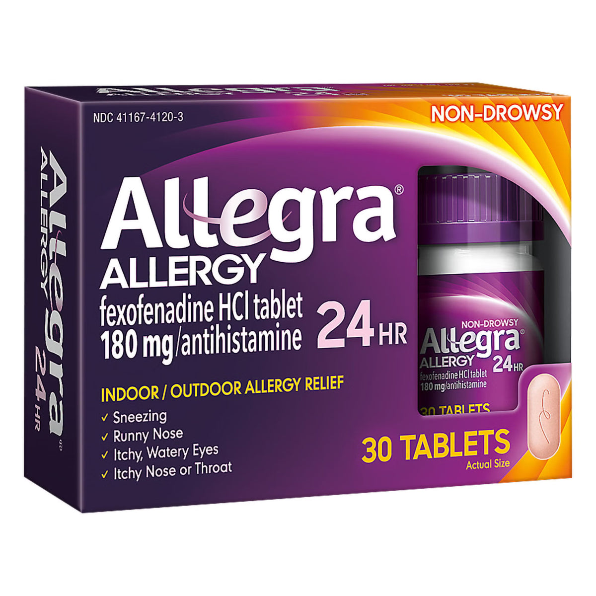 Allegra Fexofenadine HCl Allergy Relief (Box)