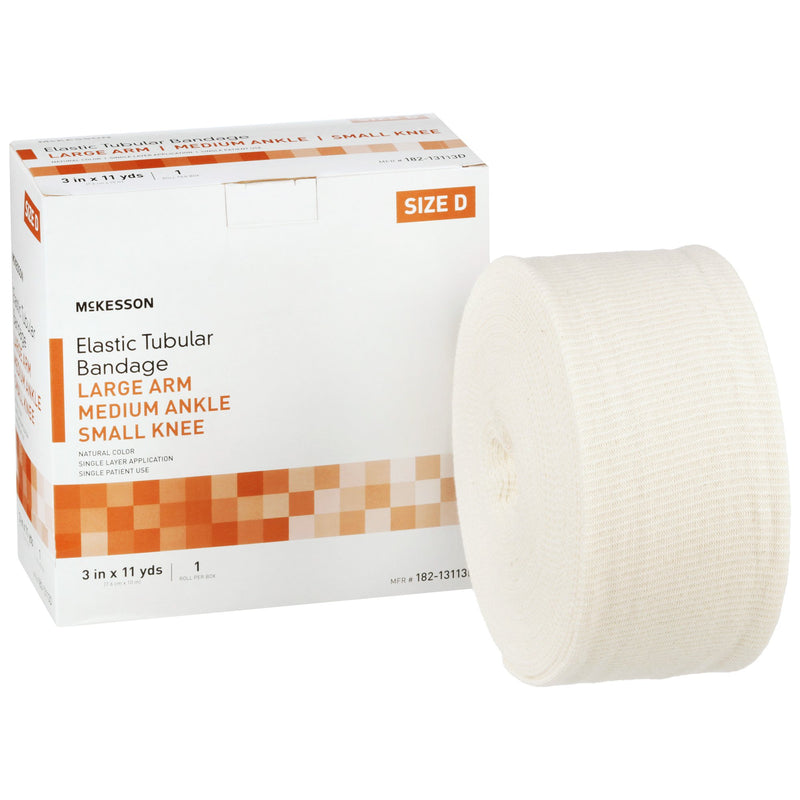 McKesson Elastic Tubular Support Bandage, 3 Inch x 11 Yard (Case of 18 Boxes)