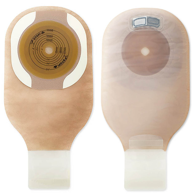 Premier One-Piece Beige Ostomy Pouch, Cut to Fit Stomas up to 64 mm (Box of 10)