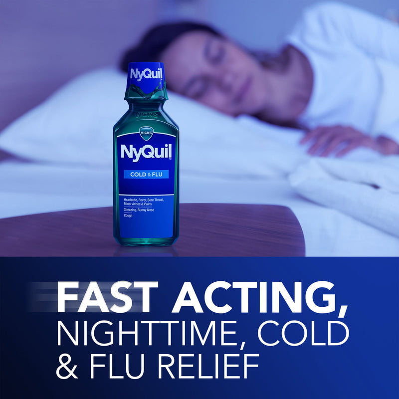 Vicks NyQuil Cold & Flu Liquid (Each)