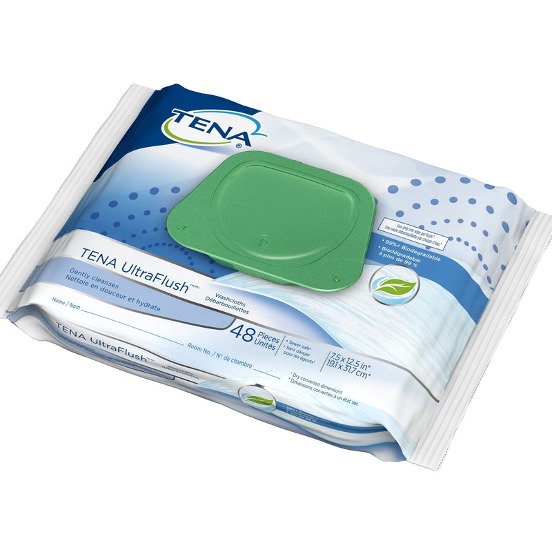 Essity HMS North America Inc Tena UltraFlush Flushable Personal Wipes (576/CS) 