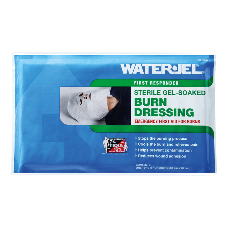 Water-Jel First Responder Hydrogel Burn Dressing, 12 x 16 Inch (Case of 20)