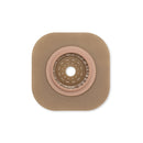 Hollister New Image Flat CeraPlus Skin Barrier, Up to 44 mm Opening, 57 mm Flange, Red (5/BX) 