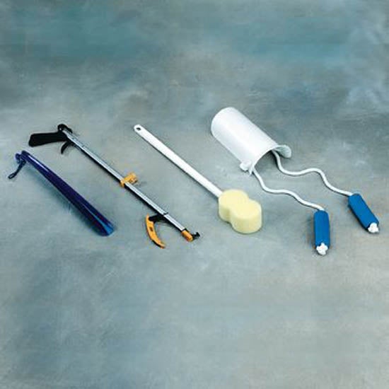 ADL Hip / Knee Equipment Kit SammonsPreston Hip Kit ll Reacher - 32 Inch Length / Shoehorn - 16-1/2 Inch Length