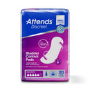 Attends Healthcare Products Attends Discreet Women's Maximum Bladder Control Pad, 13-Inch Length (200/CS)