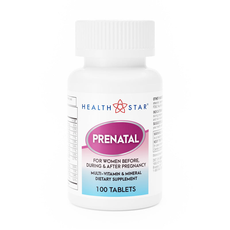 Geri-Care Health*Star Prenatal Vitamin Supplement (12/CS) 