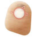 New Image 2-Piece Transparent Ostomy Pouch, Pre-cut to Fit 70 mm, Blue (Box of 60)