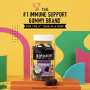 Airborne Immune Support Supplement Gummies Elderberry (Bottle of 50)