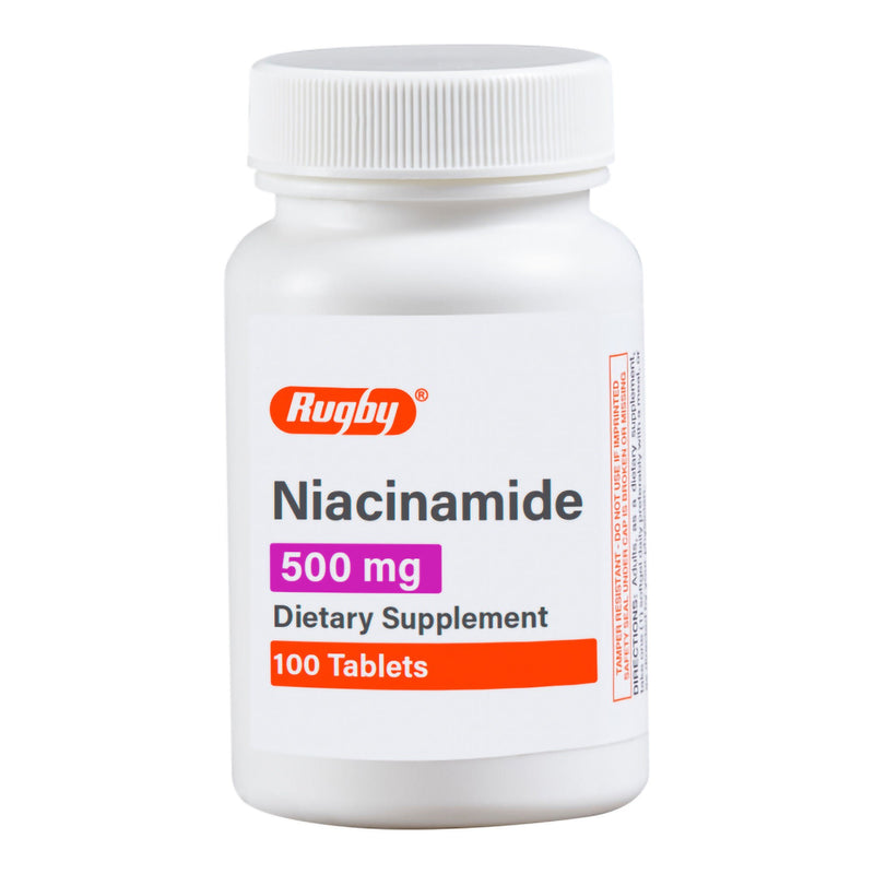Rugby 500-mg Niacinamide Dietary Supplement (Bottle of 100)