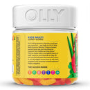 Olly Kids Multivitamin Gummy Worms Sour Fruity Punch (Bottle of 70)