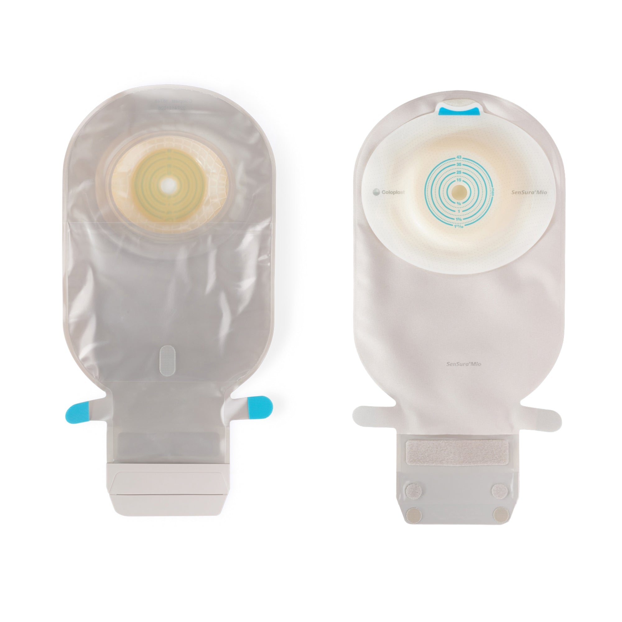 Coloplast SenSura Mio Convex Light 1-Piece Ostomy Pouch, Trim to fit 10 – 43 mm Stomas (10/BX) 