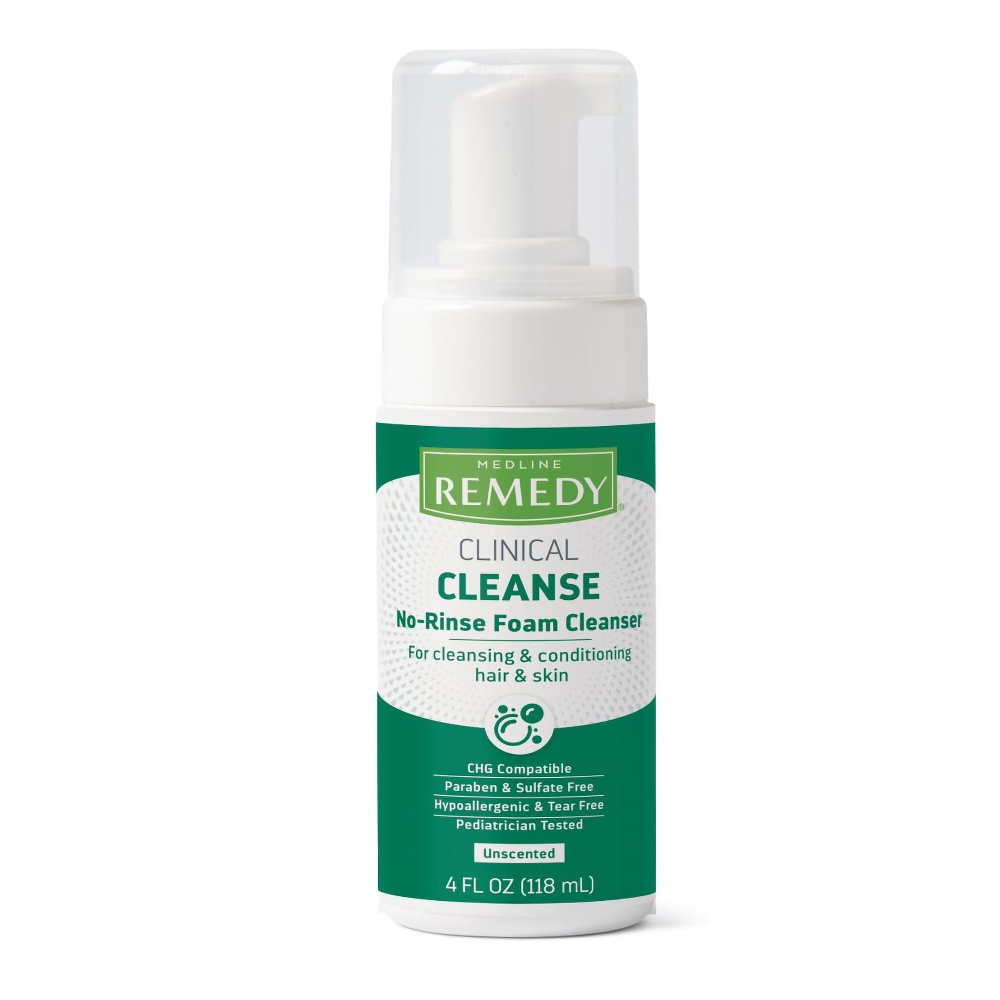 Rinse-Free Cleanser Remedy Phytoplex Foaming 4 oz. Pump Bottle Vanilla Scent (Case of 24)
