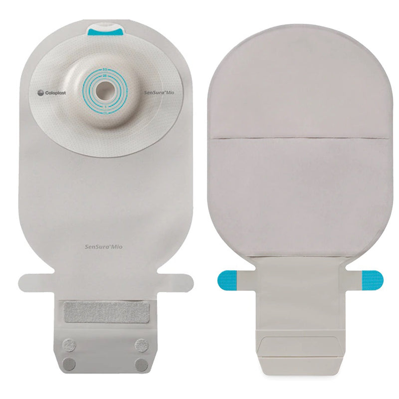 Coloplast SenSura Mio Convex 1-Piece Opaque Ostomy Pouch, 21 mm Stoma (10/BX)