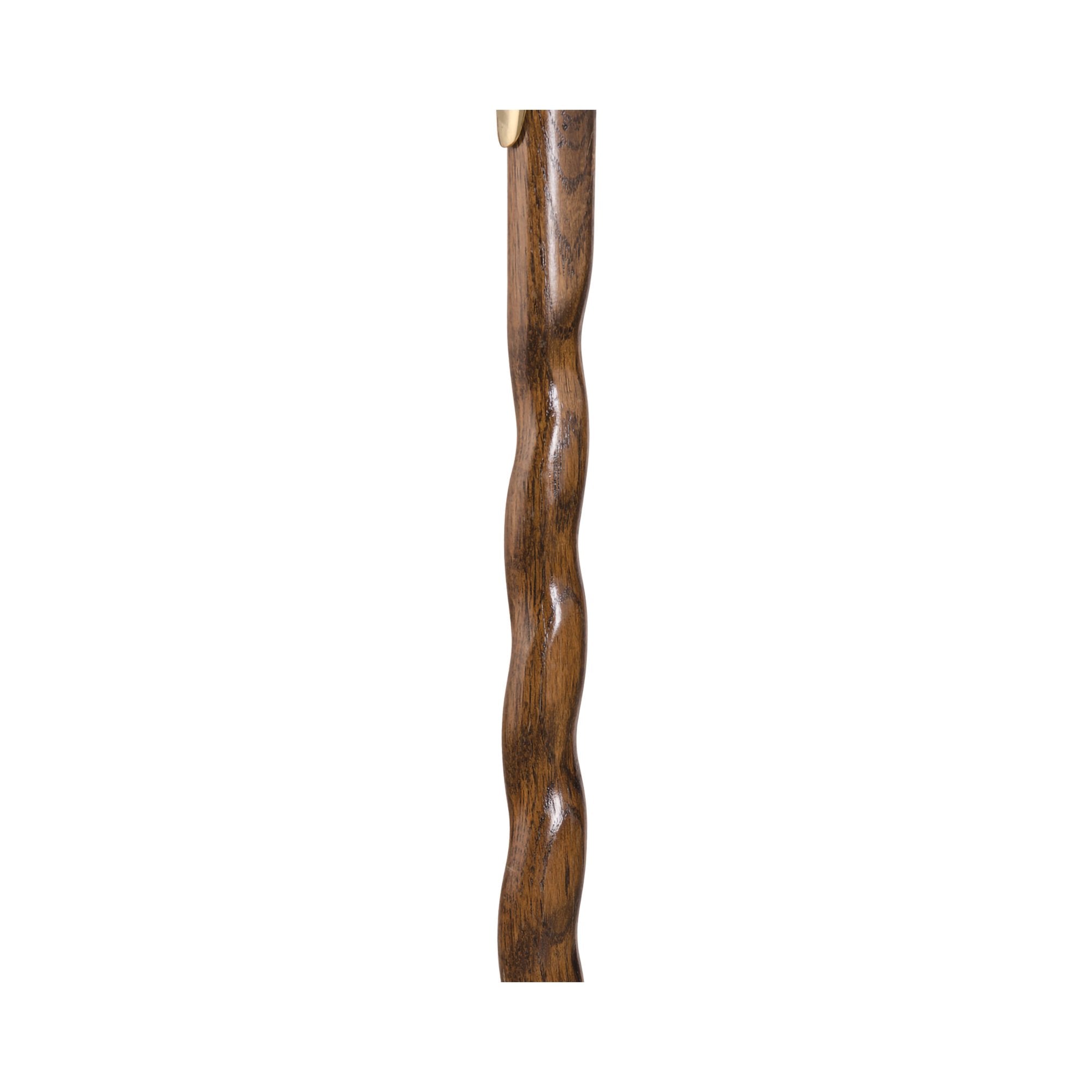 Mabis Healthcare Brazos Twisted Oak Cane, 37-Inch Height, Brown 
