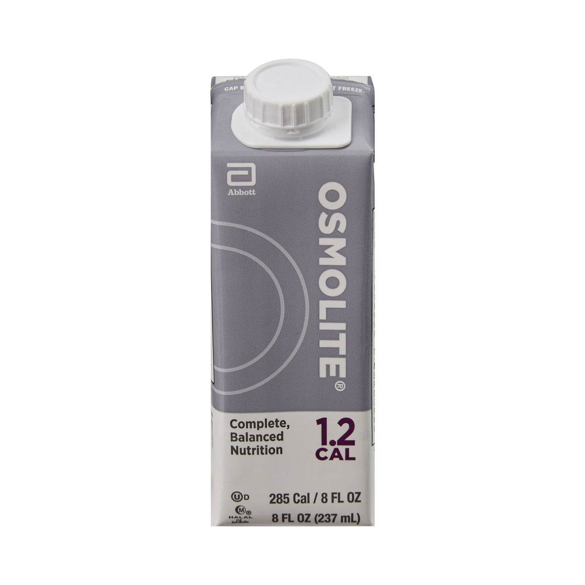Osmolite 1.2 Cal Complete, Balanced Nutrition, 8-ounce carton (Case of 24)
