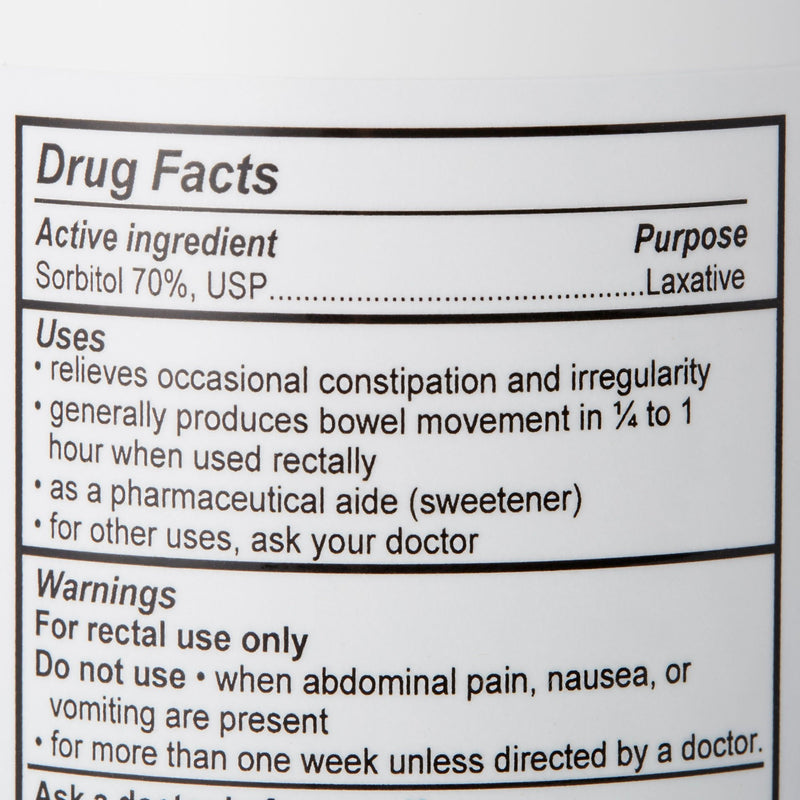 Geri-Care Sorbitol Diuretic Laxative, 16-ounce bottle (12/CS) 