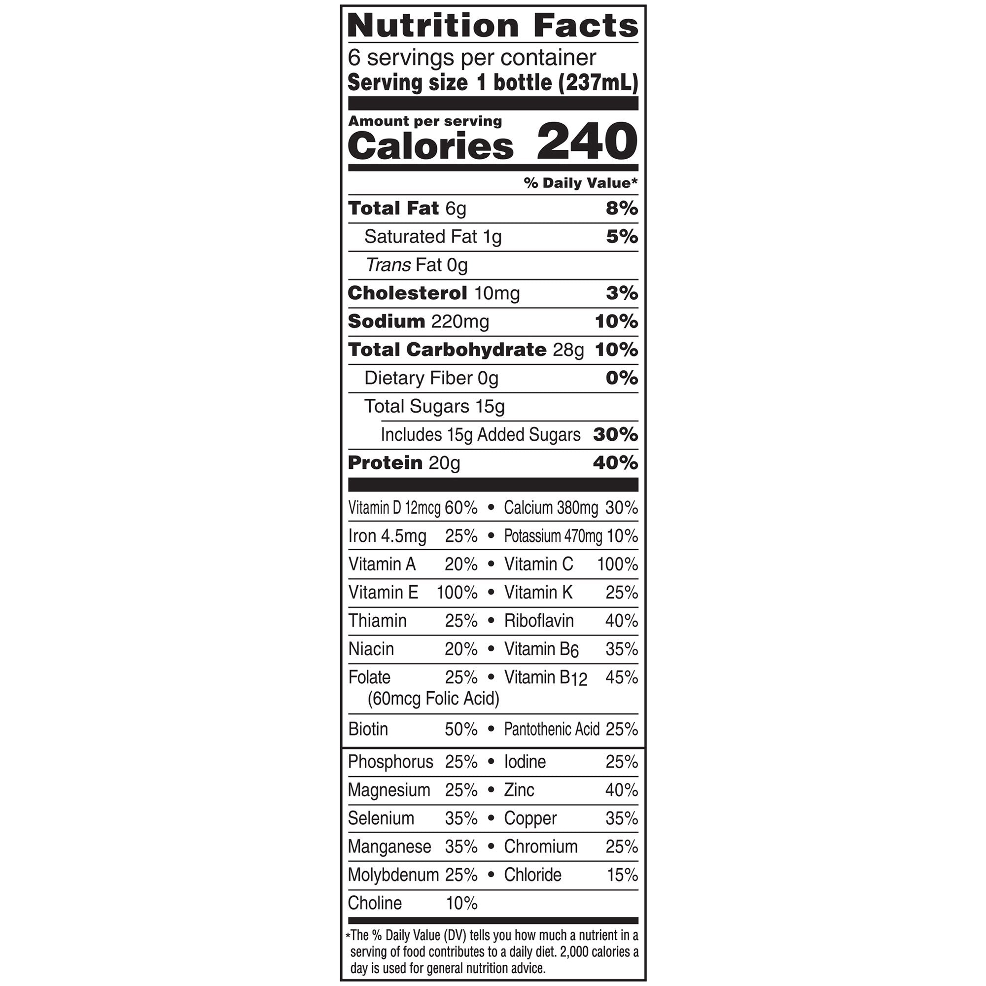 Nestle Healthcare Nutrition Boost High Protein Vanilla Complete Nutritional Drink, 8 oz. Bottle (24/CS) 