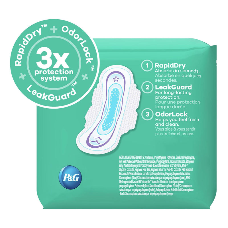 Feminine Pad Always Ultra Thin With Wings Super Absorbency (102/CS)