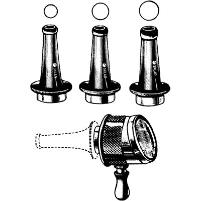 Sklar Bruening Magnifier Otoscope - 67-6200