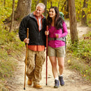 Brazos Hickory Rustic Walking Stick, 41-Inch Height (Each)