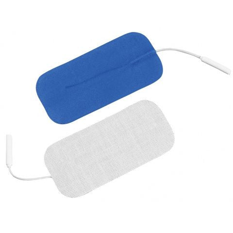 Chattanooga Dura-Stick Premium Electrodes  1.5" x 3.5" Rectangle Blue Gel (40/case)