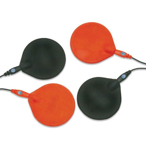 Chattanooga Rubber Electrodes (2/pack)  Red