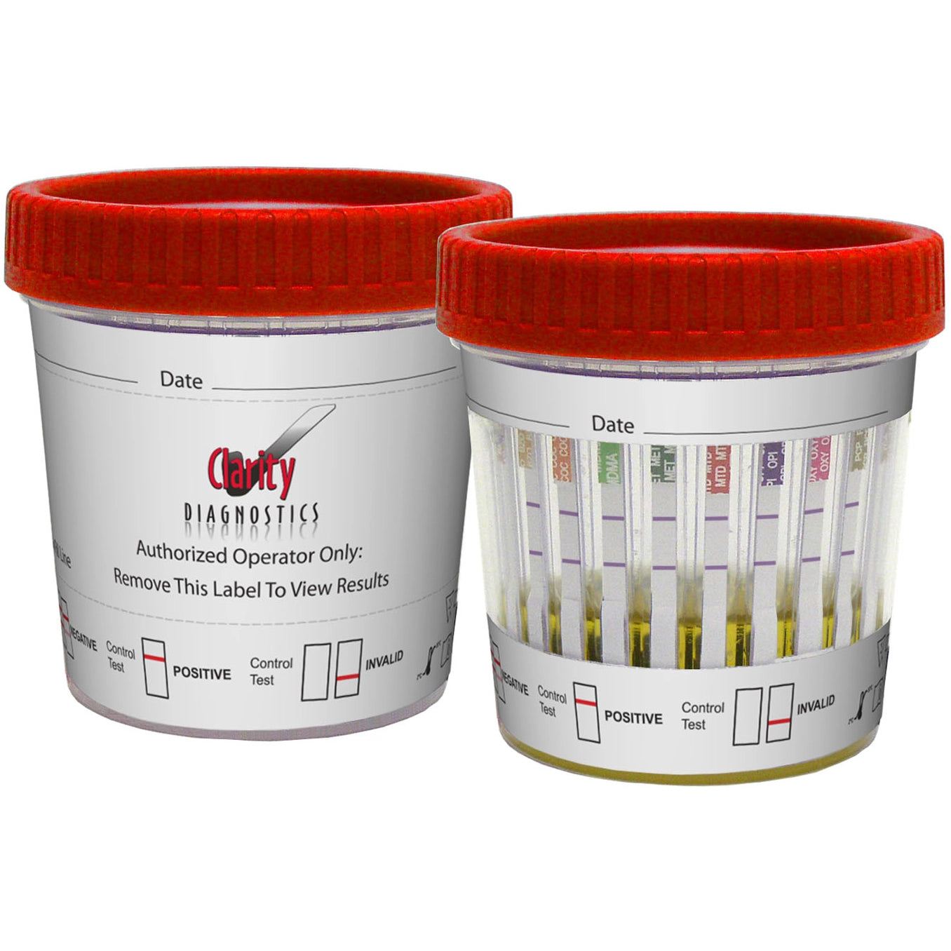 Clarity Diagnostics 10 Panel Drug Test Cup - #CD-CDOA-4104