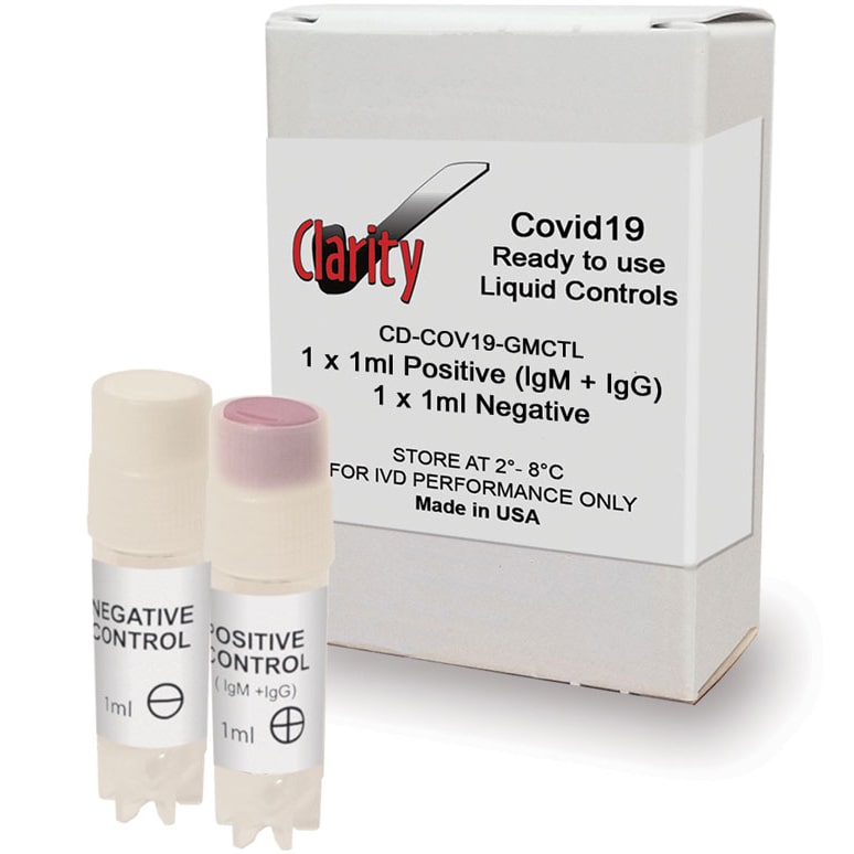 Clarity Diagnostics Clarity COVID19 Antibody Controls