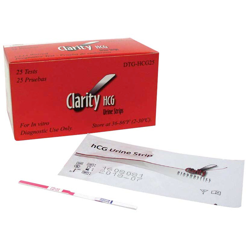 Clarity Diagnostics Clarity hCG Pregnancy Test Strip