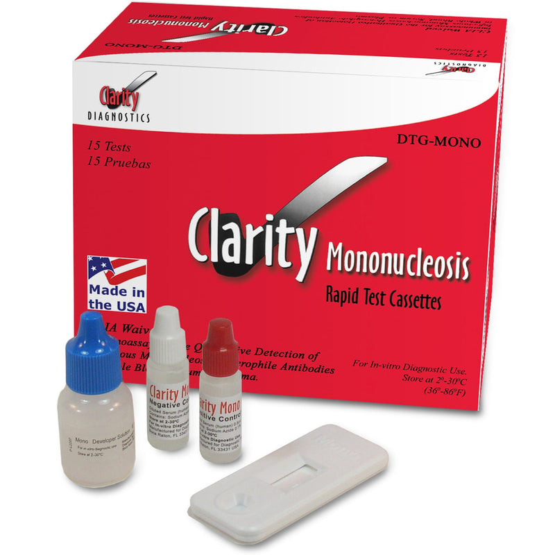 Clarity Diagnostics Clarity Mononucleosis Test Rapid Test Cassette