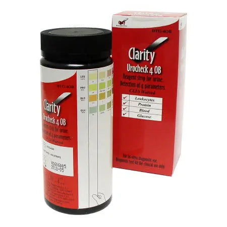 Clarity Diagnostics Clarity Urocheck 4 OB Urine Reagent Test Strip