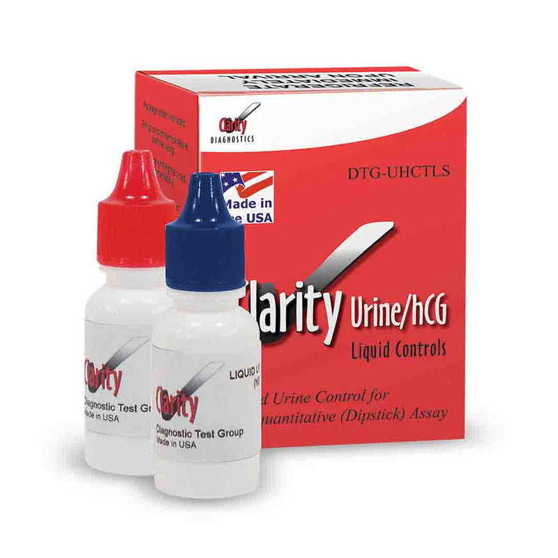 Clarity Diagnostics Clarity Urocheck HCG Liquid Controls - DTGUHCTLS