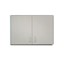 Clinton 36" Wall Cabinet with 2 Doors - Ashen Gray