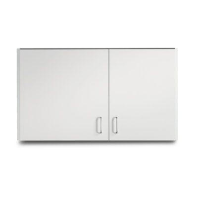 Clinton 42" Wall Cabinet with 2 Doors (Extended Left Door)  Gray