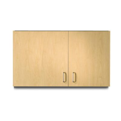 Clinton 42" Wall Cabinet with 2 Doors (Extended Left Door)  Dark Cherry