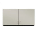 Clinton 48" Wall Cabinet with 2 Doors - Ashen Gray