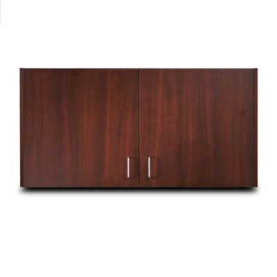 Clinton 48" Wall Cabinet with 2 Doors  Dark Cherry