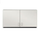 Clinton 48" Wall Cabinet with 2 Doors  Gray