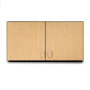 Clinton 48" Wall Cabinet with 2 Doors - Maple