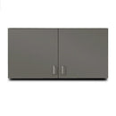 Clinton 48" Wall Cabinet with 2 Doors - Slate Gray